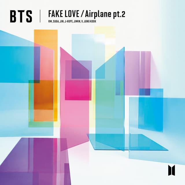 FAKE LOVE/Airplane pt.2 artwork