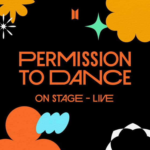 PERMISSION TO DANCE ON STAGE - LIVE artwork